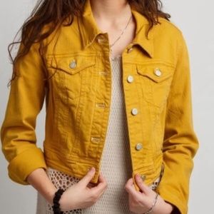 Anthropologie Pilcro & The Letterpress Denim Jacke